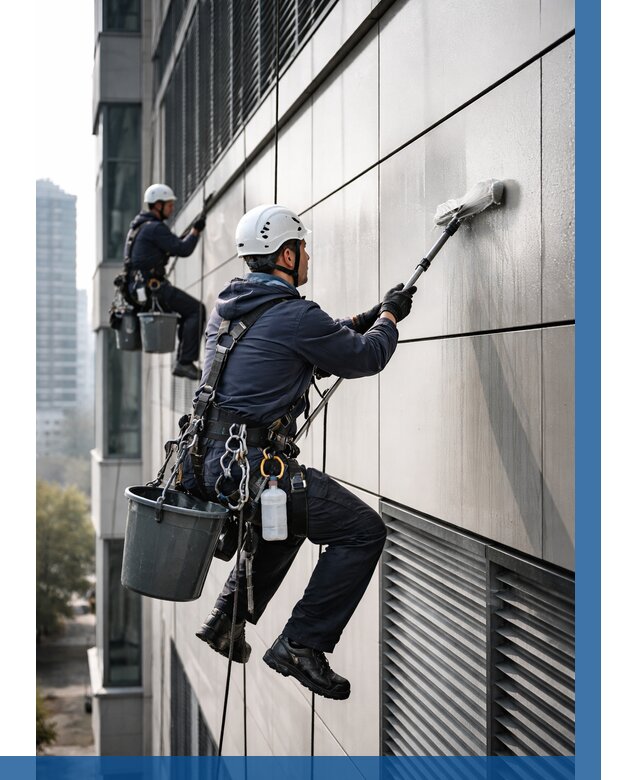 Мойка вентилируемого фасада в Железногорске от 256 р. | ВЫСОТНИК-Жлк