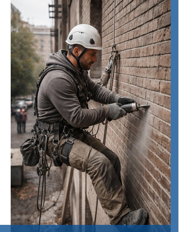 Расшивка кирпичных швов в Железногорске от 613 р. | ВЫСОТНИК-Жлк