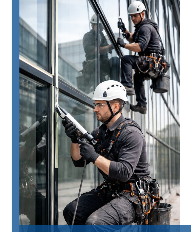 Герметизация витражных швов в Железногорске для зданий и фасадов