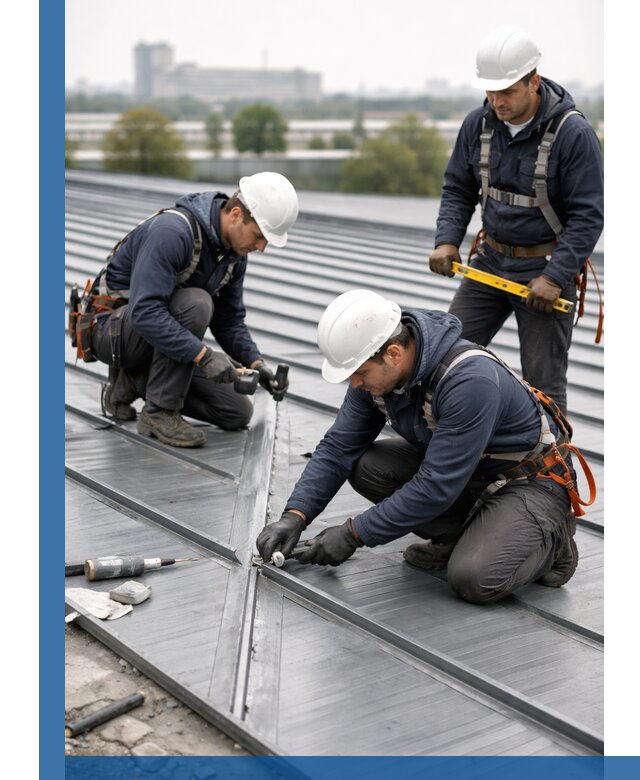 Ремонт фальцевой кровли в Железногорске срочно и качественно