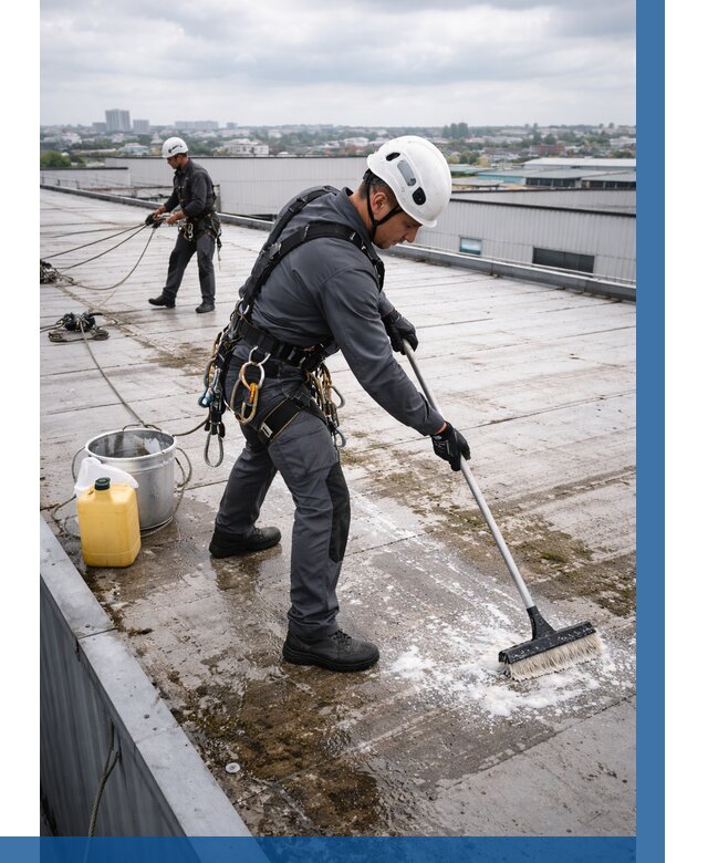 Очистка крыши по графику в Железногорске от 7666 р. | ВЫСОТНИК-Жлк