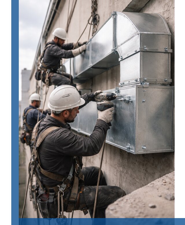 Профессиональный монтаж вентиляционных коробов в Железногорске под ключ