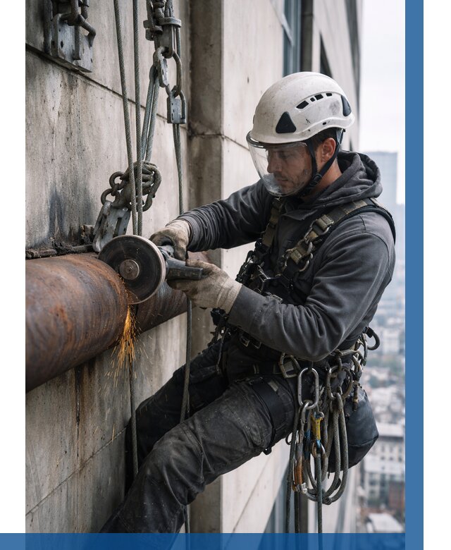 Резка металла на высоте в Железногорске по цене от 4599 р. | ВЫСОТНИК-Жлк