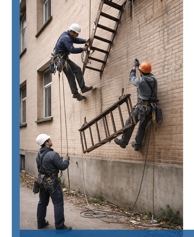 Демонтаж пожарной лестницы в Железногорске быстро и безопасно