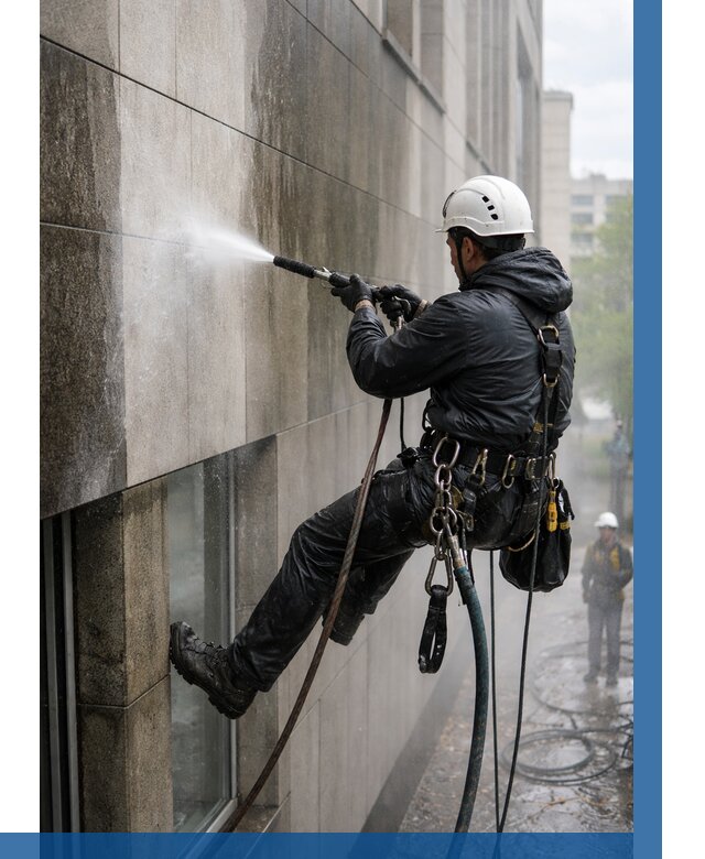 Гидроструйная очистка поверхностей в Железногорске от 869 р. | ВЫСОТНИК-Жлк