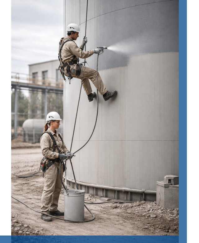 Покраска резервуаров в Железногорске от 1227 р. | ВЫСОТНИК-Жлк — заказать