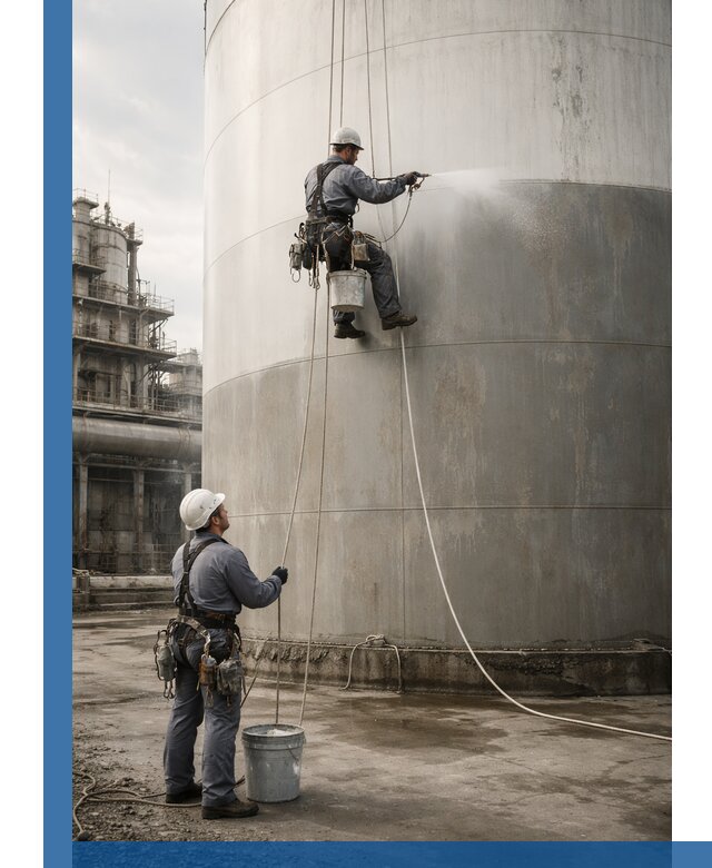 Покраска стальных резервуаров и емкостей в Железногорске профессионально