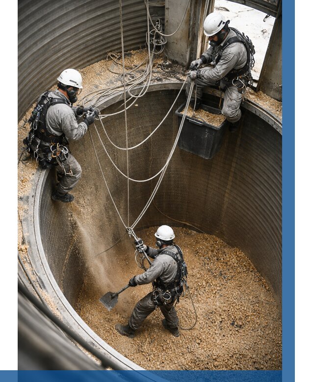 Чистка зерновых бункеров в Железногорске от 12265 р. | ВЫСОТНИК-Жлк