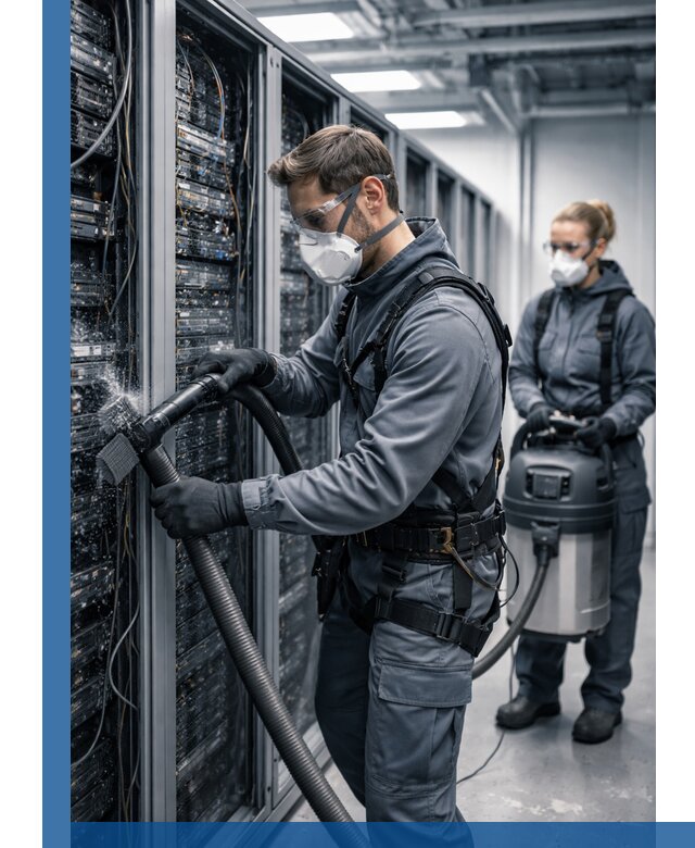 Обеспыливание серверной комнаты в Железногорске, профессиональная очистка