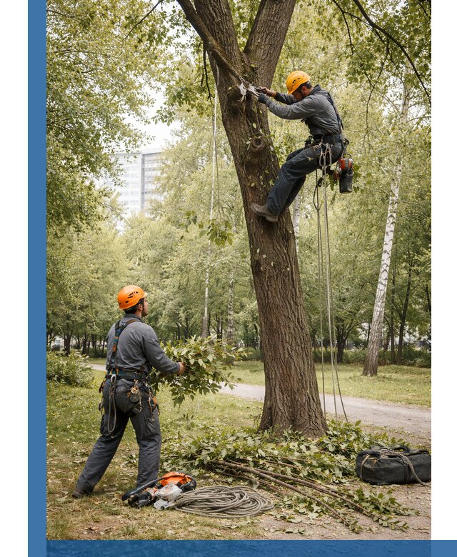 Санитарная обрезка деревьев в Железногорске, профессионально и безопасно