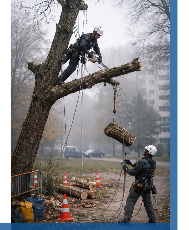 Удаление аварийных деревьев в Железногорске от 15332 р. | ВЫСОТНИК-Жлк