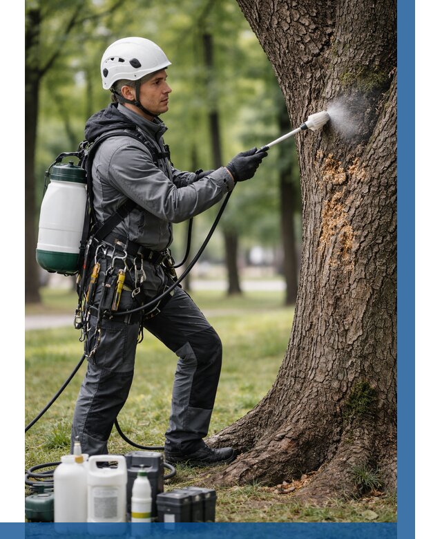 Обработка деревьев от вредителей в Железногорске от 4599 р. | ВЫСОТНИК-Жлк